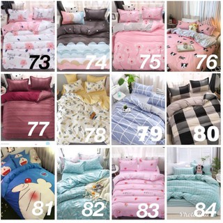 BỘ CHĂN GA GỐI POLY NHẬP BÁO HỒNG