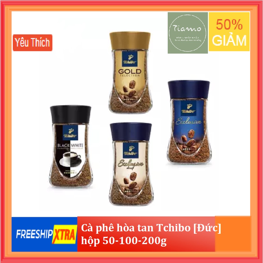 Cà phê hòa tan Tchibo Family, Exclusive, Gold [Đức] - hộp 50, 100, 200g