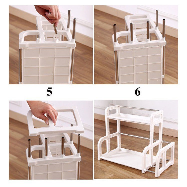 [Hot]-Kệ để đồ gia vị chữ H