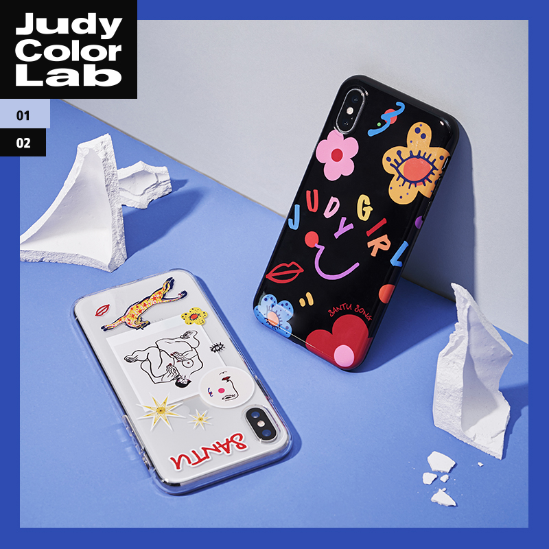 Ốp lưng điện thoại Judydoll chủ đề bài hát Lab x Santu cho iPhoneX XS