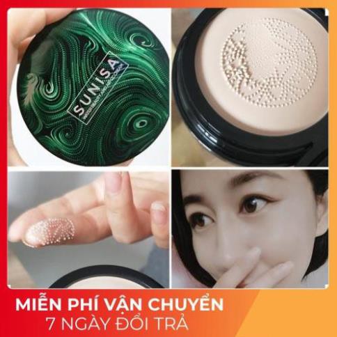 [FREESHIP] Phấn Sunisa phấn nước BB Cream Air Cushion cho màu tự nhiên và làm sáng màu kèm mút trang điểm