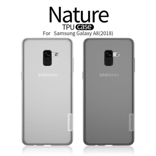 ỐP LƯNG SAMSUNG GALAXY A8 2018 NILLKIN SILICON CHÍNH HÃNG