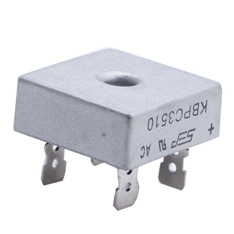 Bộ Chỉnh Lưu Cầu Đơn zzz 5x 35A KBPC3510 1000V Bằng Kim Loại Mới