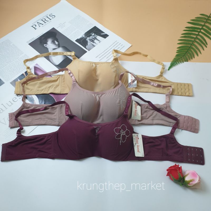 Áo lót sisterhood 756 có lưới che kín ngực hàng thái lan