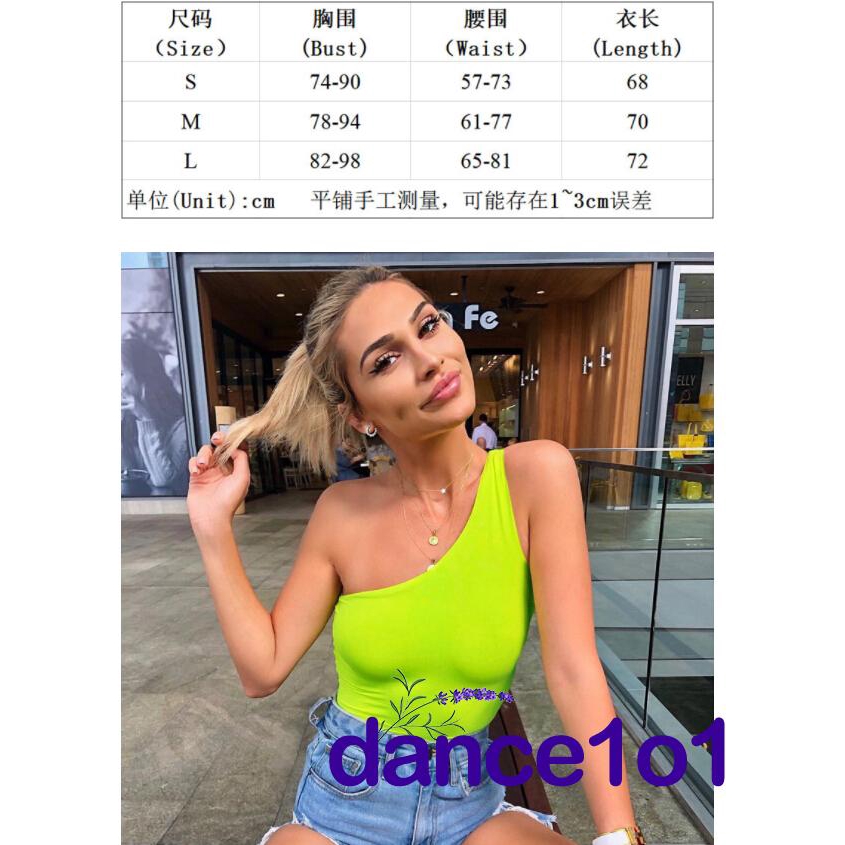 Áo liền quần thiết kế chéo một bên vai thời trang cho nữ