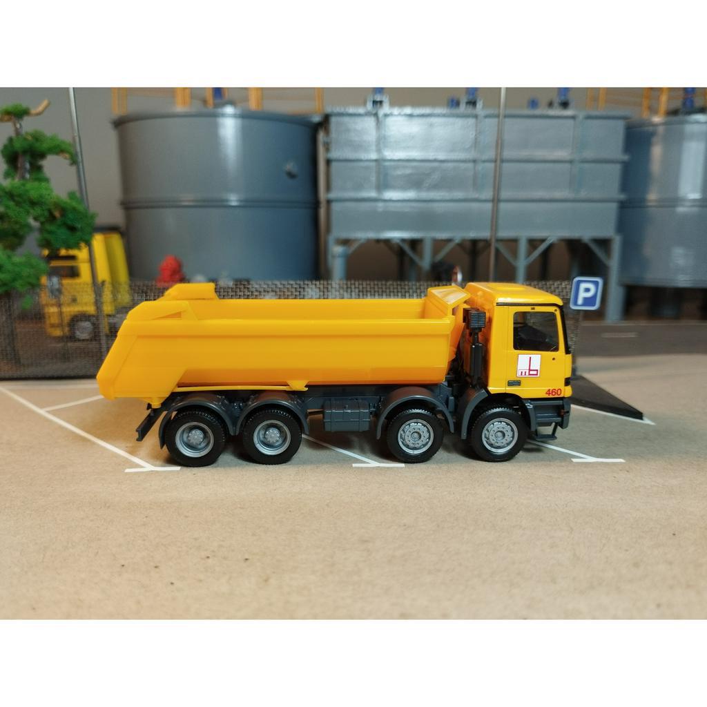 Mô hình 1:87 Herpa Mercedes-Benz Actros S 8x8 dumptruck Max Bögl