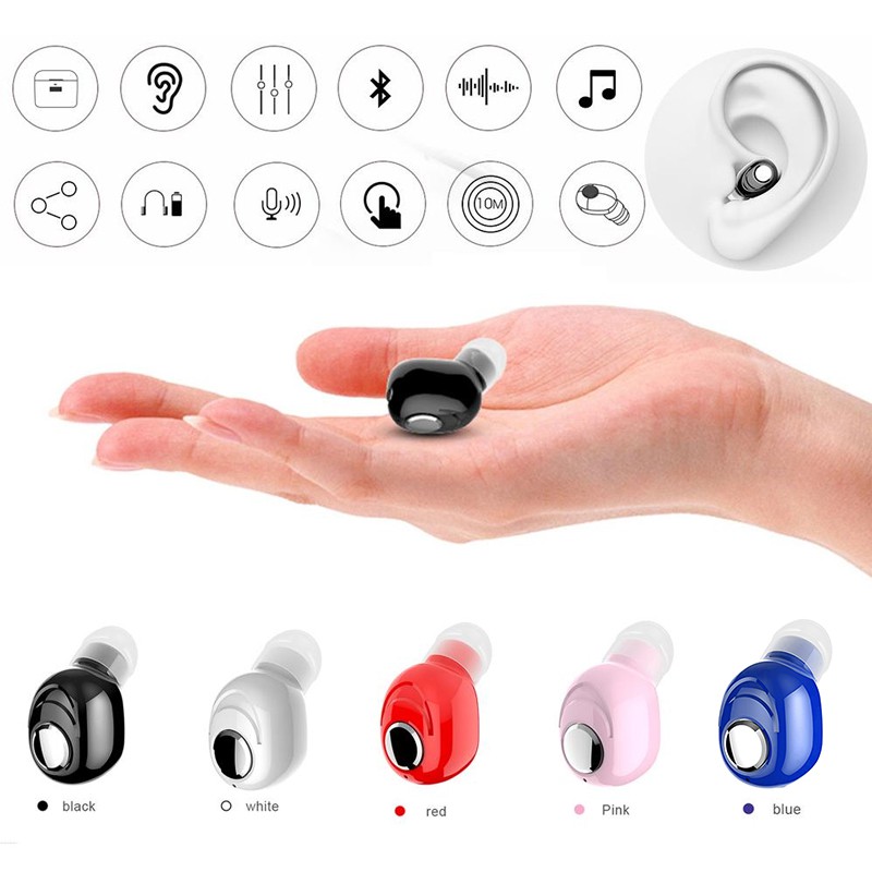 Tai Nghe Nhét Tai Không Dây L16 Kết Nối Bluetooth Có Micro Tiện Dụng