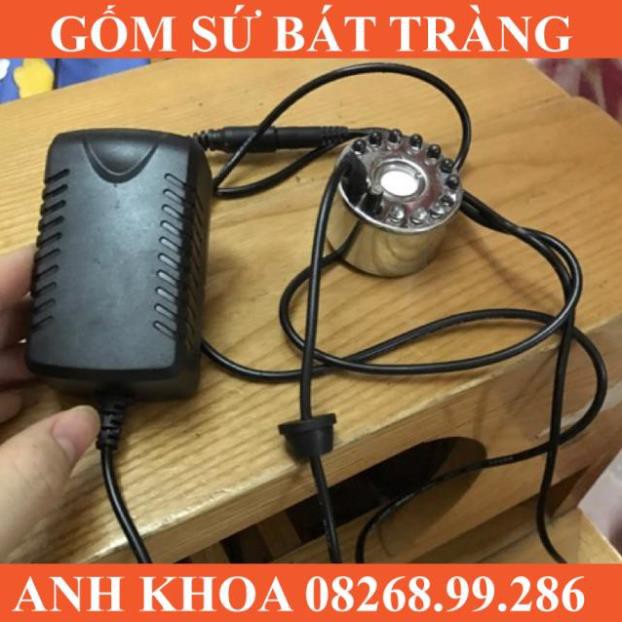 Combo 10 máy tạo khói kèm đèn led