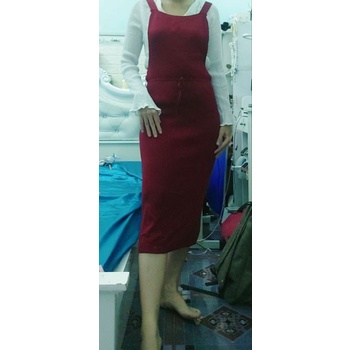 Thanh lý set váy yếm len dễ thương