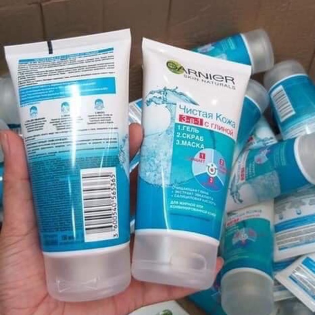 (BILL ĐỨC)  Sữa rửa mặt garnier 3in1