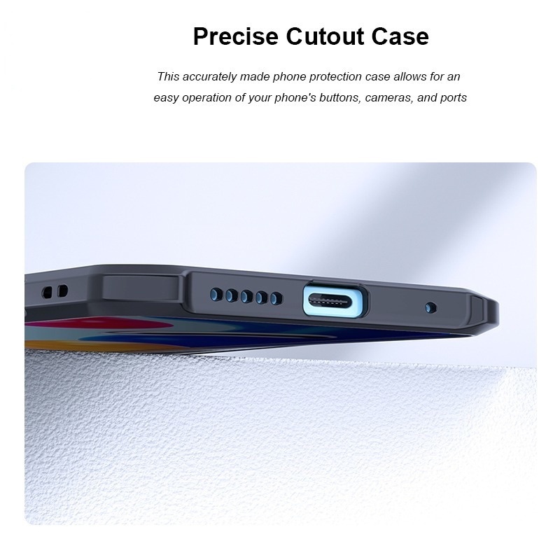 Ốp Điện Thoại Acrylic Trong Suốt Chống Sốc Cho Xiaomi 11T Pro Redmi Note 11s 10s Pro Max Poco X3 GT Pro Mi 11 Lite