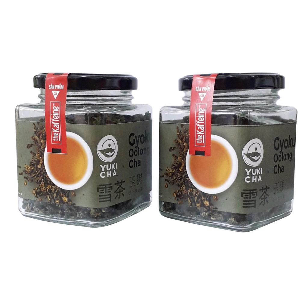 Bộ Trà Olong Gyokuro 2x100g - The Kaffeine