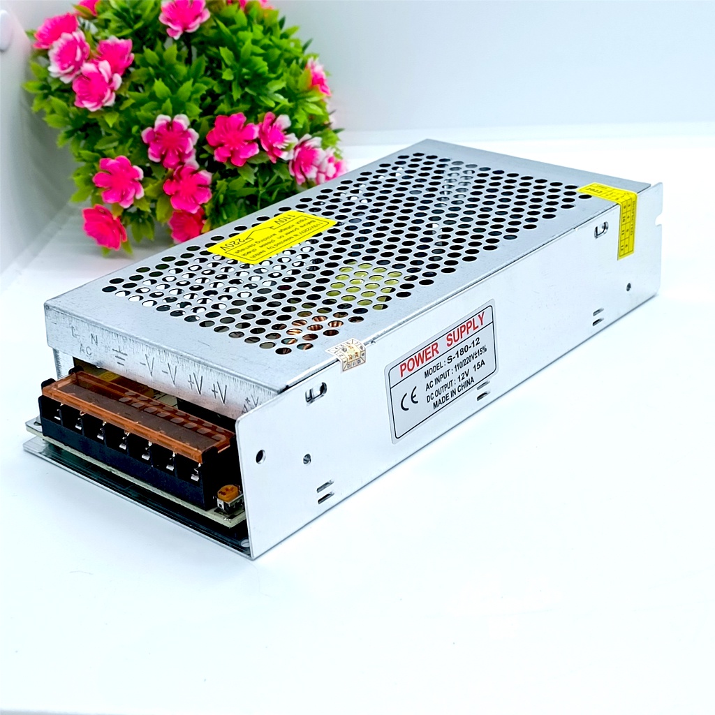 Nguồn Tổ Ong 12V 15A xịn dùng cho hệ thống camera