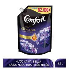 NƯỚC XẢ VẢI COMFORT NƯỚC HOA THIÊN NHIÊN BELLA - Túi 1,6L