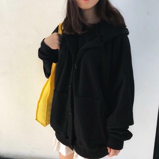 Áo khoác Nỉ Nút Gài