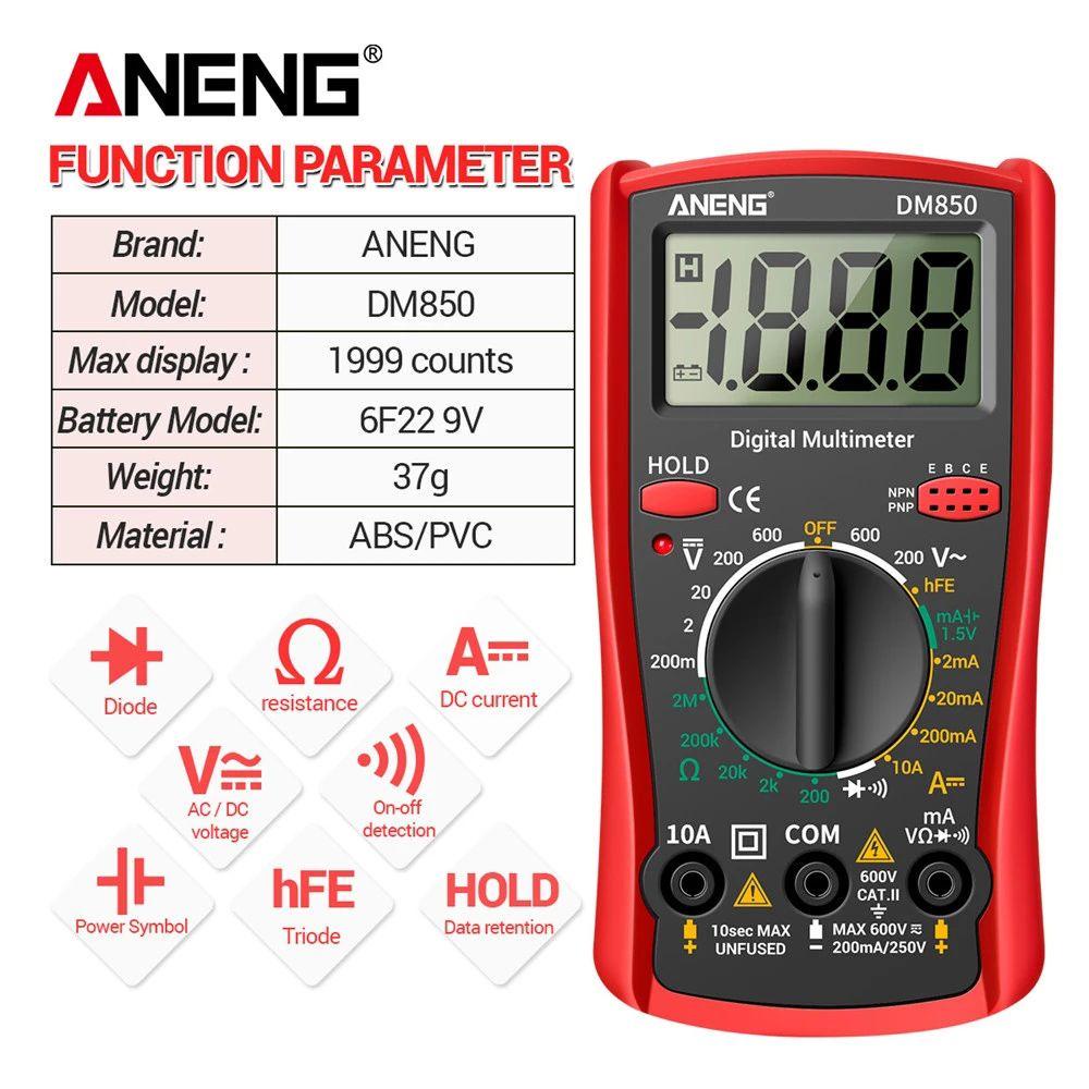 Đồng Hồ Vạn Năng Kỹ Thuật Số Thông Minh Chuyên Nghiệp 1999 True RMS