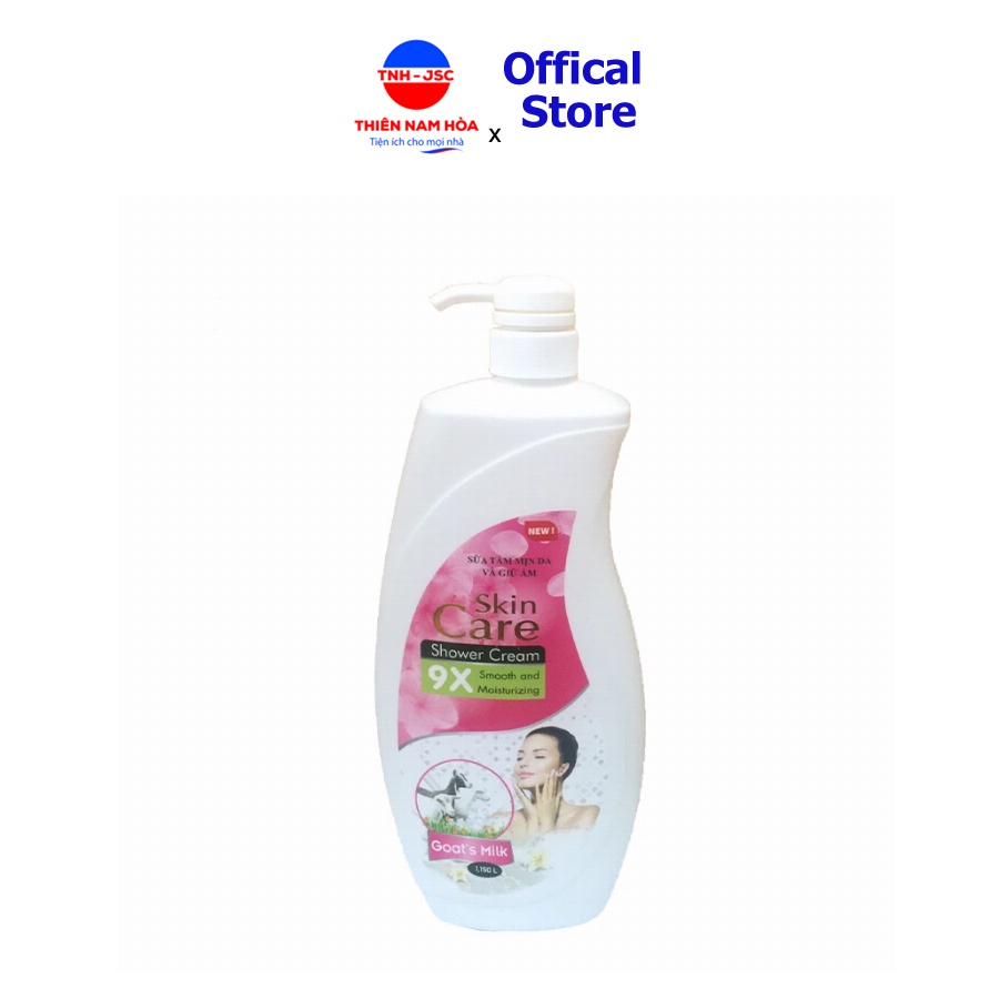 Sữa tắm Skin Care hương sữa dê 1150ml