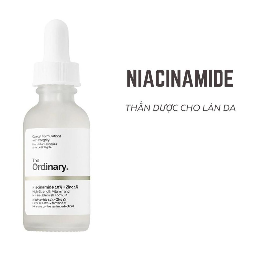 Tinh chất Niacinamide 10% + Zinc 1% - The Ordinary The ordinary 30ml chính hãng | BigBuy360 - bigbuy360.vn