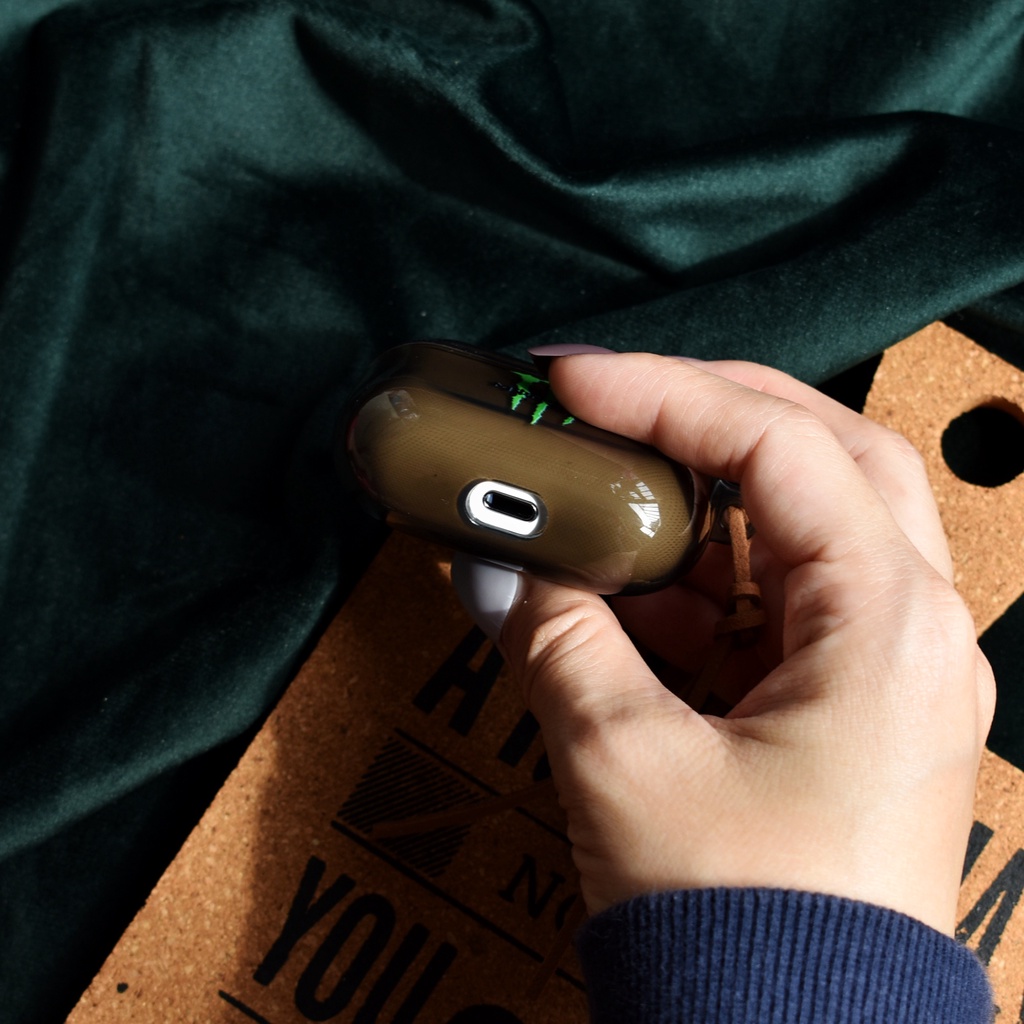 Vỏ Bảo Vệ Hộp Sạc Tai Nghe compatible AirPods 3 / 3rd) 2021 Alison compatible AirPods3Rd Pro compatible AirPods2gen