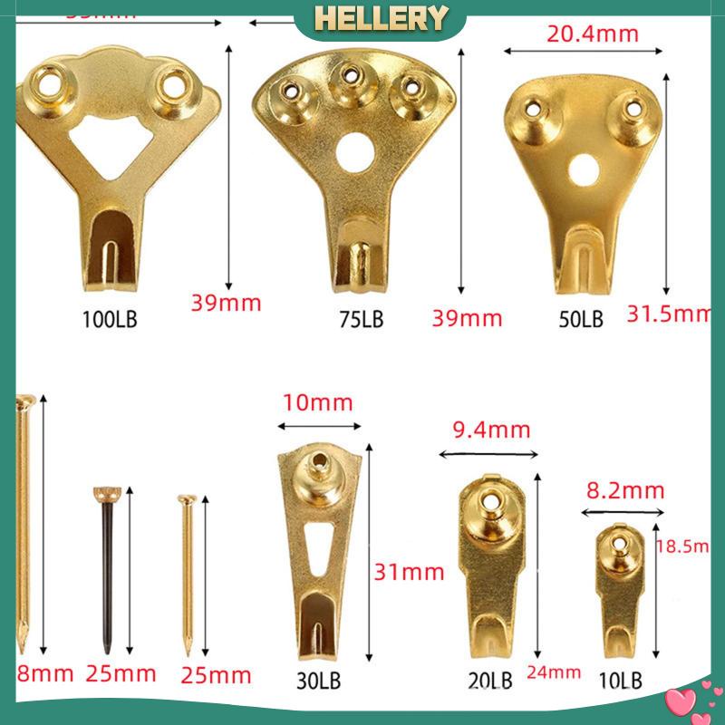 Set 0 Móc Treo Tranh Ảnh Kèm Đinh Ốc Trang Trí Tiện Dụng