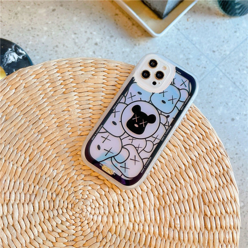 Ốp Lưng IPhone iPhone 12 13 11Pro Max Keo Mềm iPhone 7 8Plus X XS Chống Rơi Viền Tròn XR Dễ Thương 13 11 11promax 12promax Ốp Lưng Silicon Cho Điện Thoại Lsbl