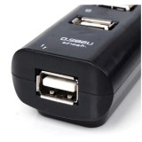 Bộ 2 Bộ chia usb cho máy tính USB 2.0 Hub 4 Port (Đen) 1000000056x2