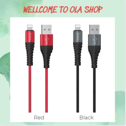 Dây Sạc Chính Hãng Hoco X38 Iphone/ Micro/ Type - BH 12 Tháng Max 5V-2.4A