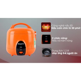Nồi cơm điện Kangaroo 1.2 lít KG826S