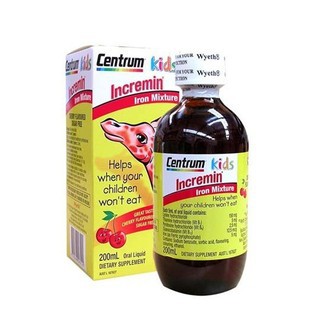 Vitamin Centrum Kids Incremnin cho bé biếng ăn 200ml