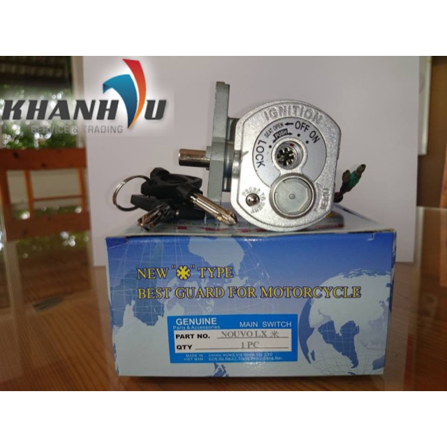 Khoá 8 chấu chống trộm novo lx sekai chính hãng