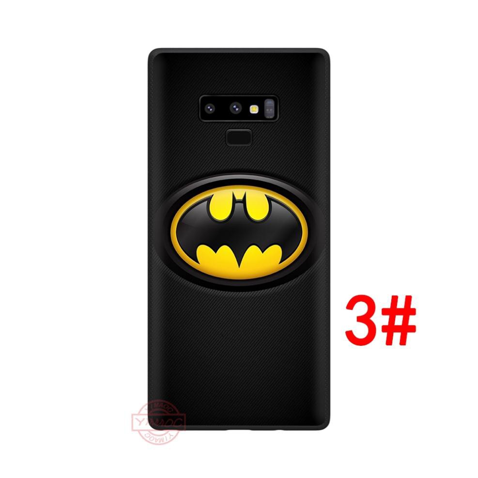 Ốp điện thoại in hình Batman độc đáo cho Samsung Galaxy S7 Edge S8 S9 S10 Plus Note 8 9