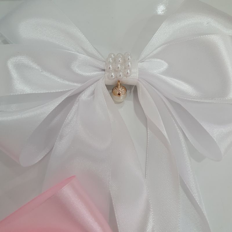 Kẹp nơ dài siêu xinh HÌNH VÀ VIDEO SHOP TỰ CHỤP 100%