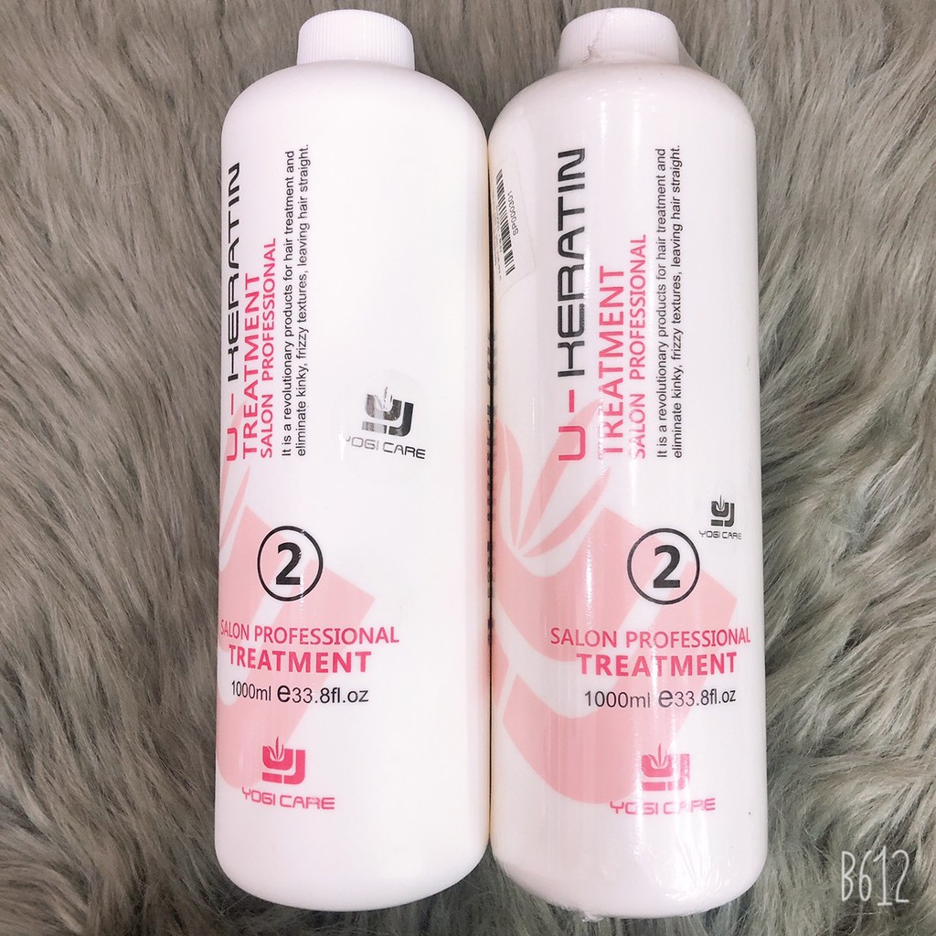 U KERATIN SỐ 2 YOGI (DÀNH CHO SALON) 1000ml