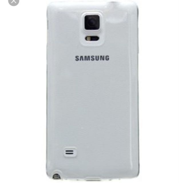Ốp lưng galaxy note 4 silicon dẻo trong suốt siêu mỏng 0.5mm