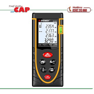 Thước Đo Khoảng Cách Bằng Tia Laser SNDWAY Phạm Vi 120m (SW-M120)