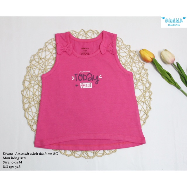 Dokma ba lỗ rời bé gái 9-24m
