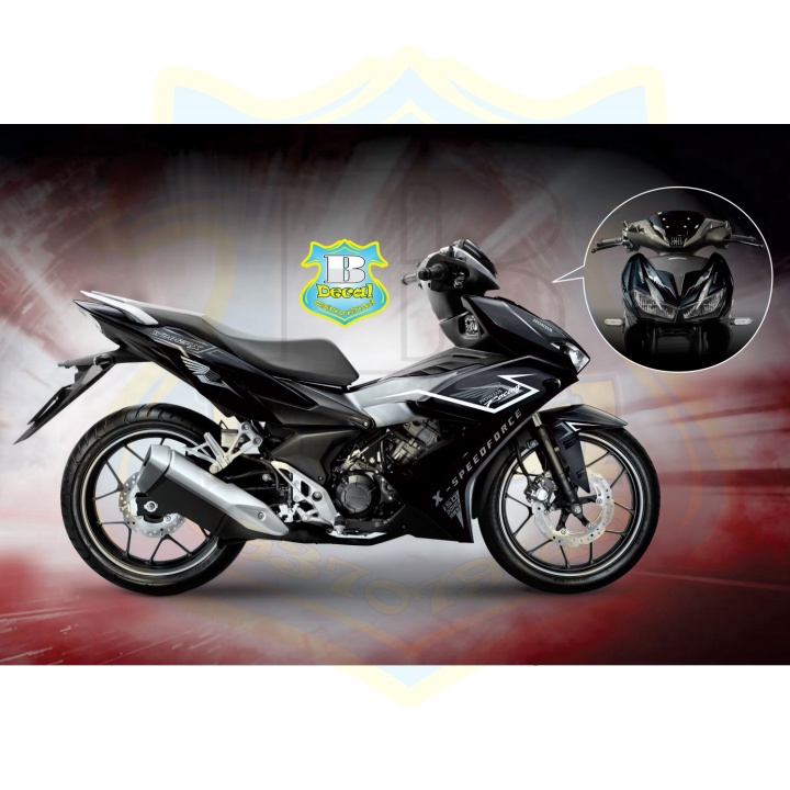 ( Quí khách vui lòng mang ra tiệm cho thợ dán ) Tem winner X 3015 đen