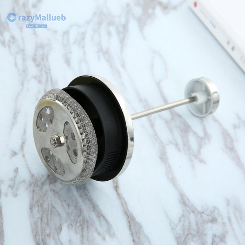 Crazymallueb❤Stainless Steel 304 Pressure Pot Coffee Maker Household Teapot Tea Brewer ❤Kitchen