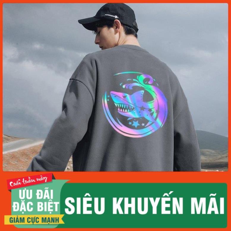 "Áo Sweater Cá Mập 
Phản Quang AS83"