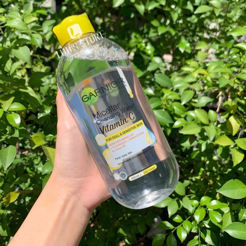 Nước Tẩy Trang Garnier Vitamin C Làm Sáng Da 400ml