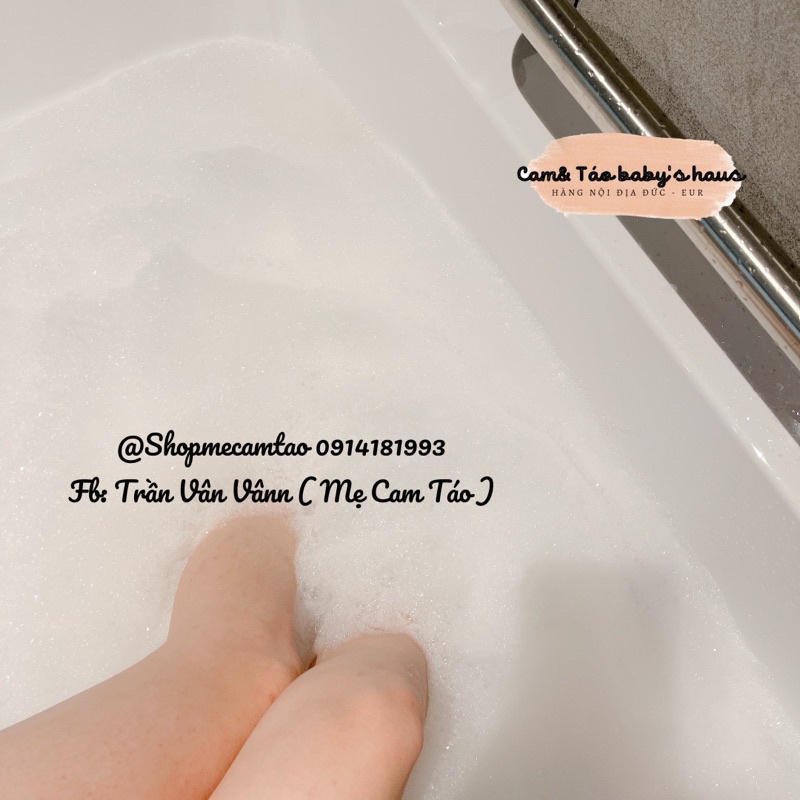 Gói tắm bồn tạo bọt cho người lớn hàng Đức, gói tắm thơm thư giãn.