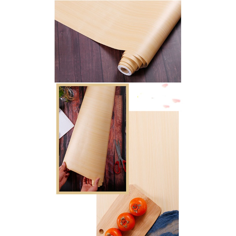 Giấy dán tường họa tiết vân gỗ trang trí nội thất