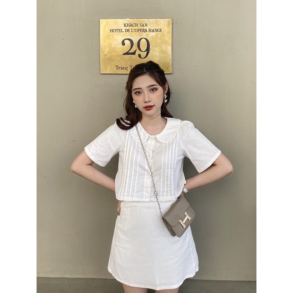 Bộ Thô Mềm Màu Trắng