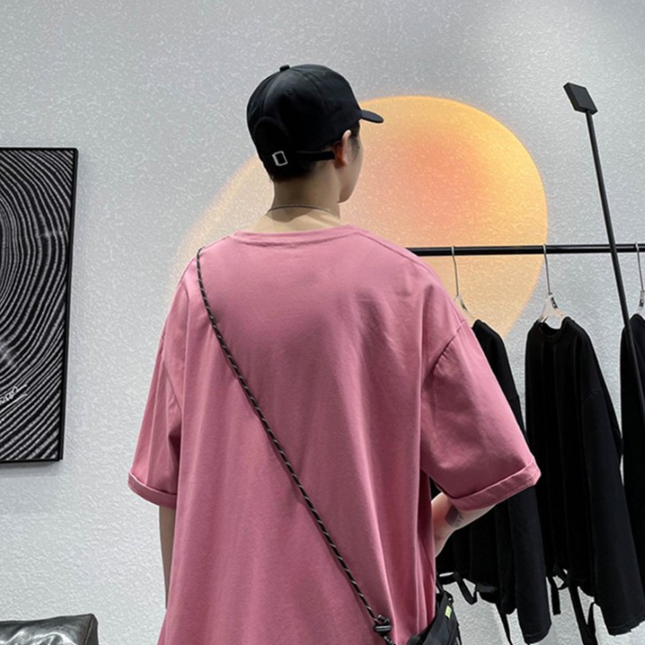 Áo thun tay ngắn dáng rộng họa tiết hoạt hình thời trang mùa hè phong cách Hàn Quốc cho nam và nữ size S-8XL