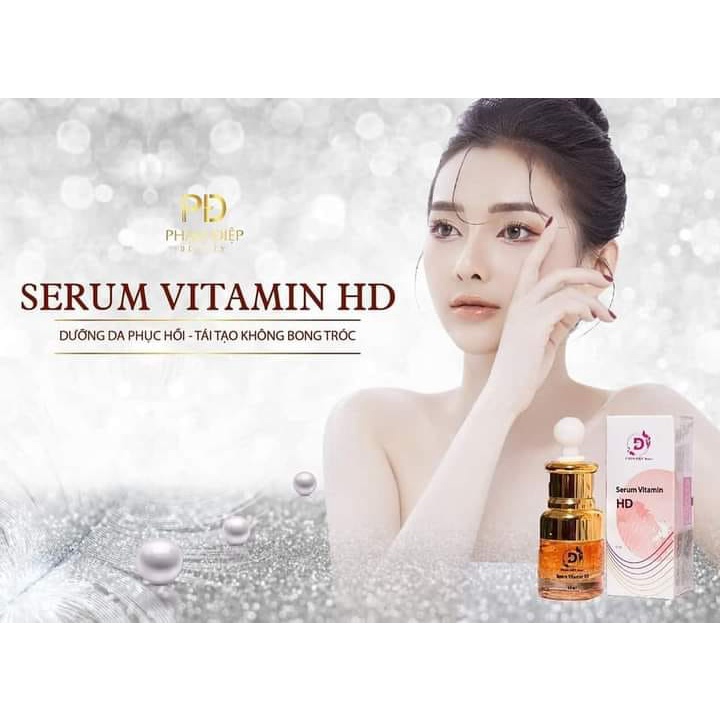 Serum Hd, Serum vitamin dưỡng da Phạm Điệp căng bóng da,mờ nám tàng nhang ngăn ngừa mụn