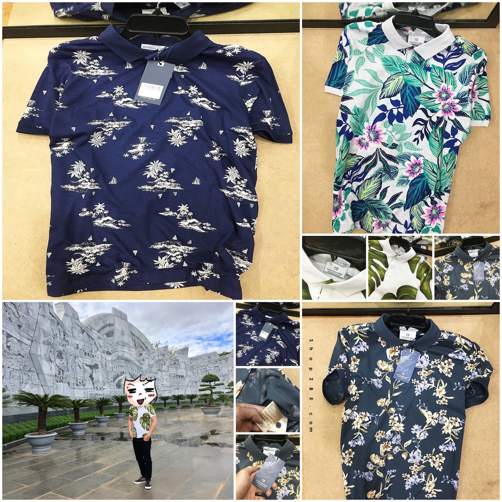 POSSBONGÁo thun có cổ họa tiết S&amp;S5 màu đẹp chất ngất không quất là sai lầmđẹpcháyhàng vài mã rồi anh em