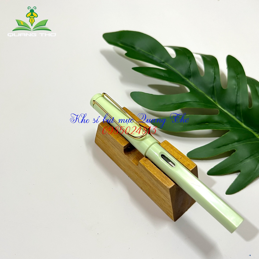 Bút máy luyện chữ đẹp nét thanh đậm Bút mài 858 thân một màu
