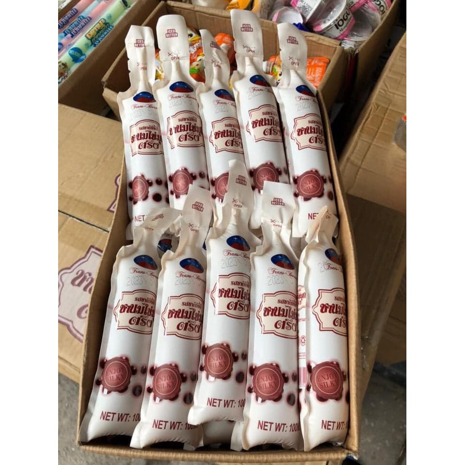 Thạch kem trân châu sữa đường đen Thái Lan 6k/ 2 gói (1 cái 100ML) | BigBuy360 - bigbuy360.vn