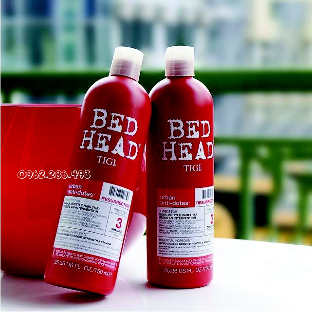 [Auth] CẶP GỘI XẢ - DẦU GỘI TIGI BED HEAD