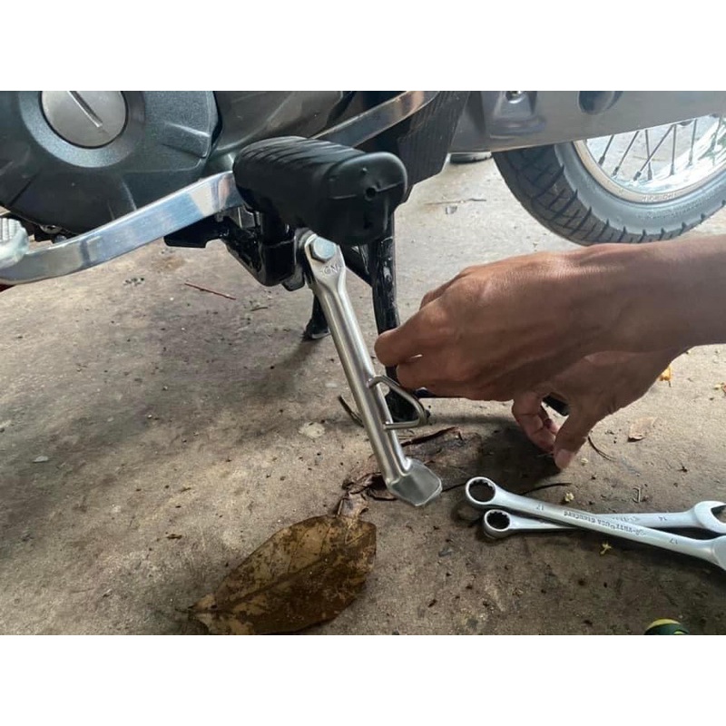 Chân chống nghiên Fuled inox 304 ⚡️HÀNG CAO CẤP⚡️dành cho xe honda